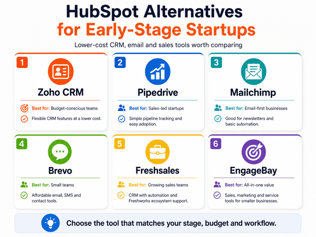 cheaper alternatives than hubspot